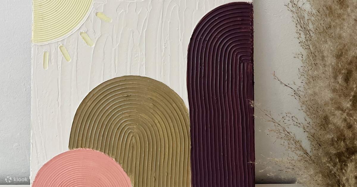 Minimalist Textured Art in Singapore Klook